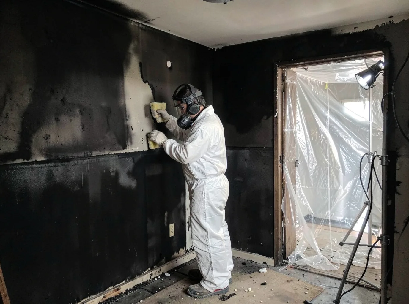 Fire Damage Restoration company in Snow, OK